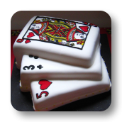 Fanned Cards Cake