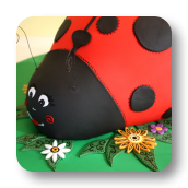 Ladybug Cake