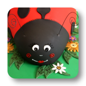 Ladybug Cake