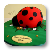 Ladybug Cake