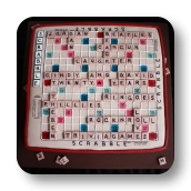 Scrabble Board Cake