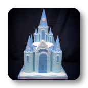 Princess Ice Castle Cake