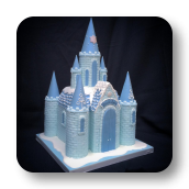 Princess Ice Castle Cake