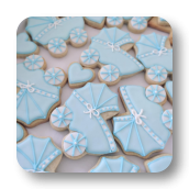 Baby Shower Cookie Favors