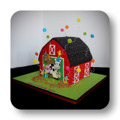 Barn Yard Cake