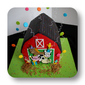 Barn Yard Cake