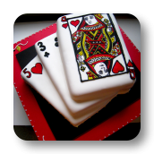 Fanned Cards Cake