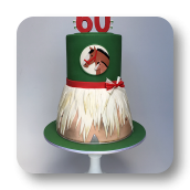 Clydesdale Horse 60th Birthday Cake