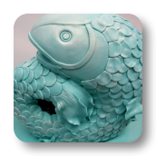 Swirling Koi Fish