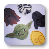 Star Wars Cupcakes Toppers
