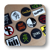 Punk Rock Cupcake Toppers (edible)