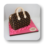 Sculpted Hand Bag Cake