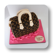 Sculpted Hand Bag Cake