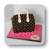 Sculpted Hand Bag Cake