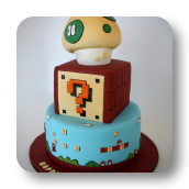 Original Super Mario Brothers Cake- 30th Birthday