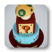 Original Super Mario Brothers Cake- 30th Birthday