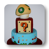 Original Super Mario Brothers Cake- 30th Birthday