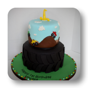 Lil' Monster Truck Cake