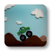 Lil' Monster Truck Cake