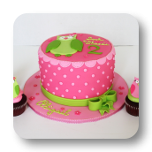 Owl Themed Birthday Cupcakes
