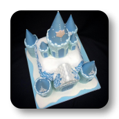 Princess Ice Castle Cake