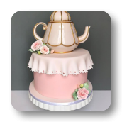 Vintage Teapot Cake