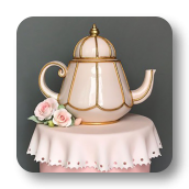 Vintage Teapot Cake