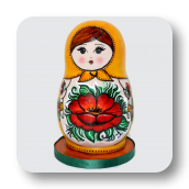 Matryoshka Doll Cake