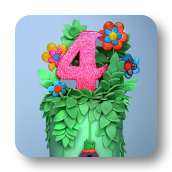 Enchanted Troll Forest Cake