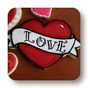 Valentine's Sugar Cookie