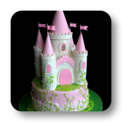 Princess Castle Cake