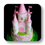 Princess Castle Cake