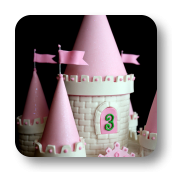 Princess Castle Cake