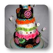 "Dia de los Muertos" Cake