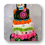 "Dia de los Muertos" Cake