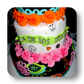 "Dia de los Muertos" Cake