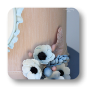 Whimsy Baby Shower Cake