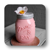 Mason Jar Cake 