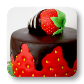 Chocolate Covered Strawberry Cake